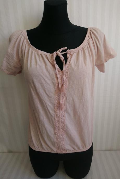 Dámsky svetlo ružový top, new look, new look,s