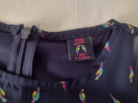 Modré šaty, kiki&koko,122