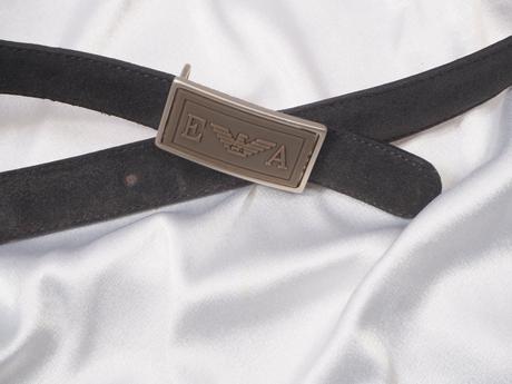 Luxusný kožený opasok emporio armani, armani