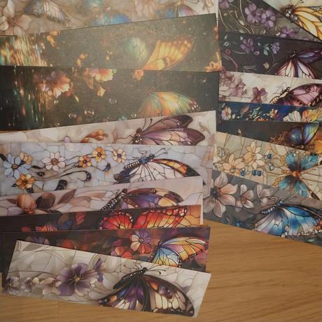 Motylove zalozky pre knihomolov - 32ks balenie,