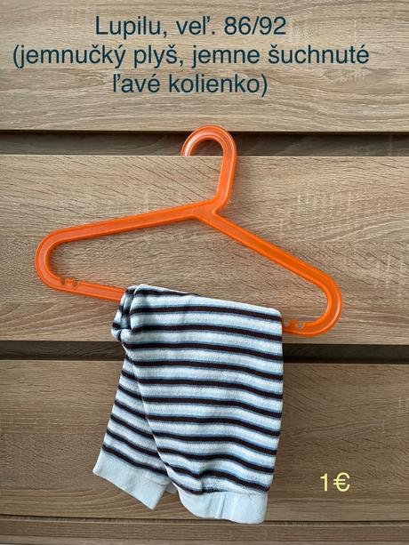Tepláky lupilu veľ. 86/92, lupilu,86