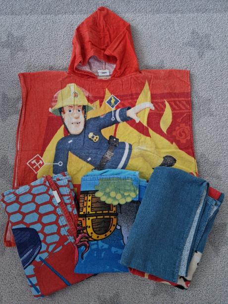 Ponča - uteraky, 4ks, 