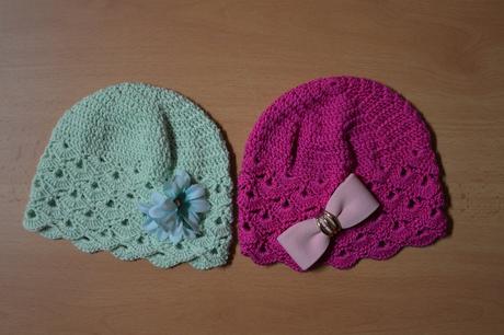 Detská háčkovaná čiapočka, <50 - 158