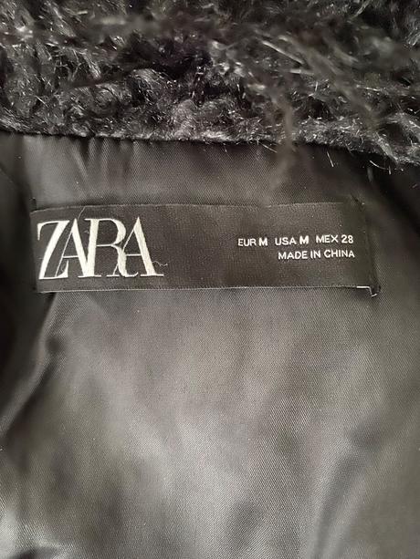 Vesta z falosnej kozusiny, zara,m