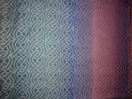 Šatka yaro braid spring sunrise 5.2 m, yaro