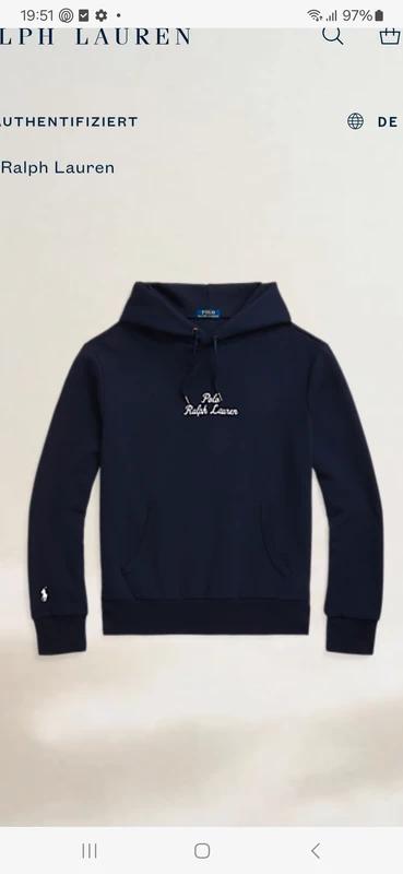 Luxusná pánska mikina ralph lauren č.xl, ralph lauren,xl