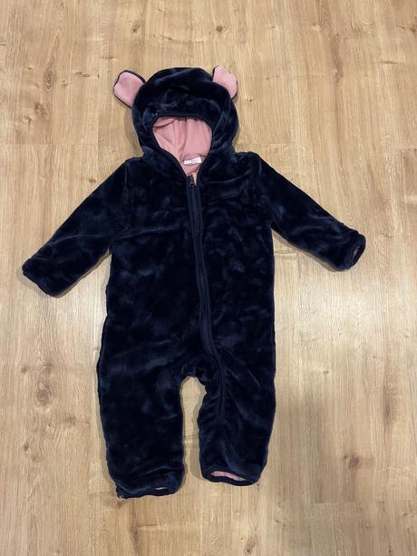 Hrubý plyšový overal, pepco,80