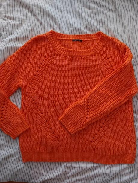 Oranzovy sveter, promod,l