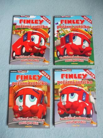 Dvd finley - 8 ks, 