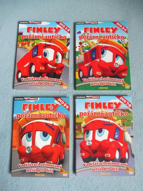 Dvd finley - 8 ks, 