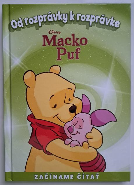 Kniha disney "macko puf", 