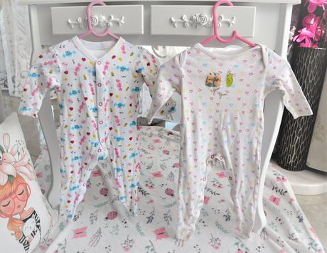 2x cukríkové pyžamko-68, f&f,68