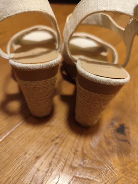 Sandálky na platforme, new look,37