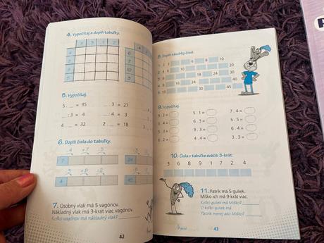 Sada 3 ks precvičovacích zošitov 3. a 4. ročník zš, 