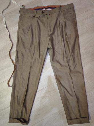 Elegantné nohavice kratšie, 32 / 34