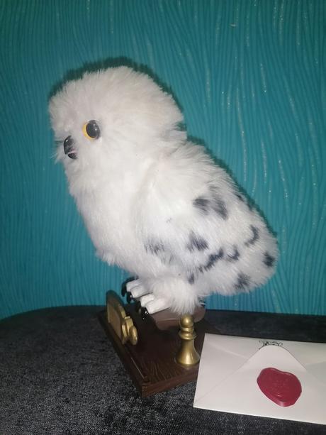 Sova hedviga z harry potter,