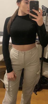 Cargo nohavice bershka, bershka,s