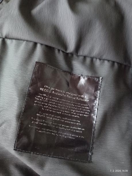 Lyziarska bunda kjus velkost 50, m