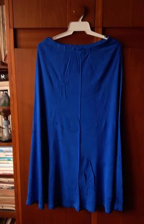 Dlhá modrá sukňa, m