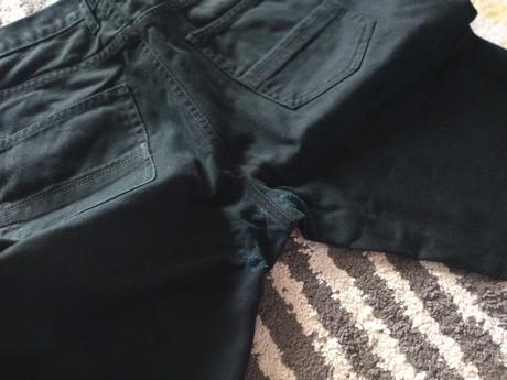 Čierne rifle w34 l32, denim co,l