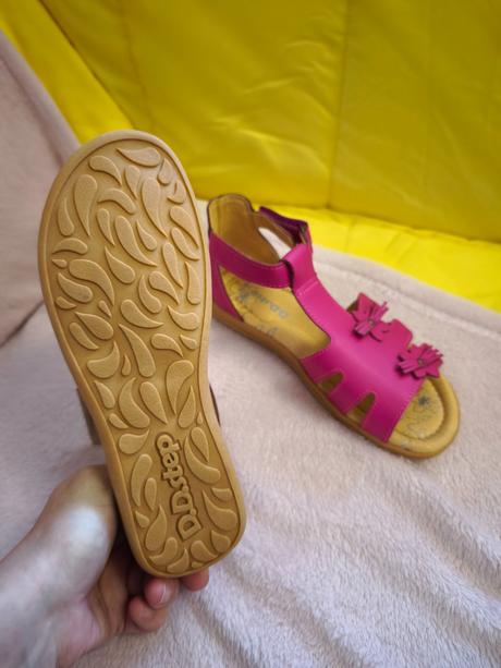 D.d.step sandalky dark pink, d.d.step,32 / 34 / 35 / 37