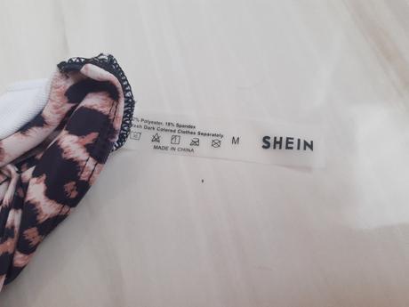 Dámske jednodielne leopardie plavky shein m, m