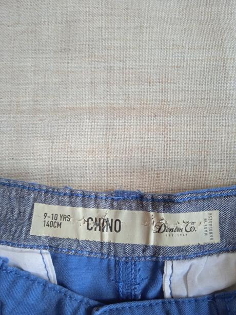 Chlapčenské kraťasy, denim,140