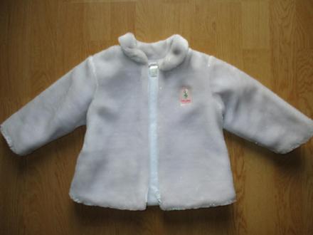 Kabátik zimný pre 18 mes. princezničku, 80