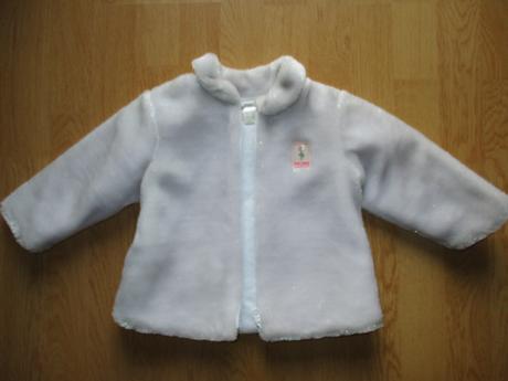 Kabátik zimný pre 18 mes. princezničku, 80