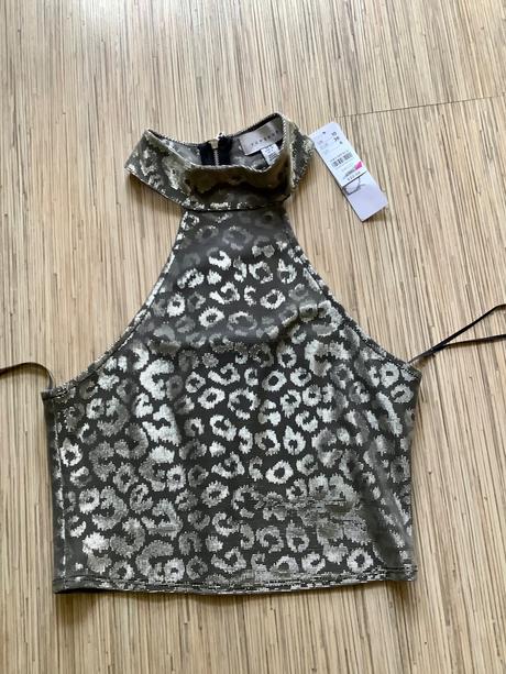 Trblietavy top/q8, topshop,38