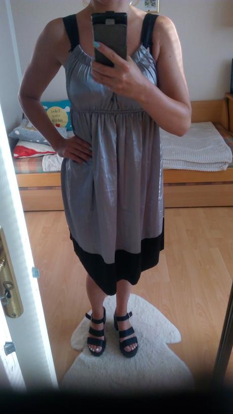 Dámske šaty metalické, gina,s