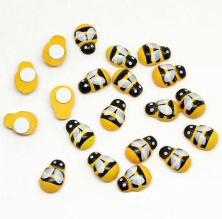 Ozdobná včielka nalepovacia 9x13 , 