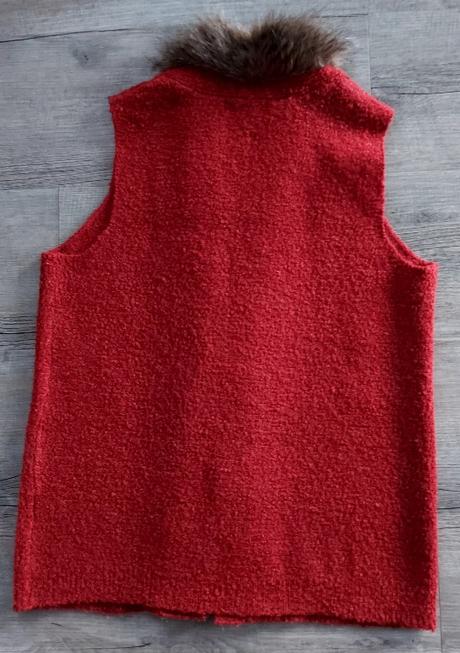 Oranžová vesta, bonprix,40