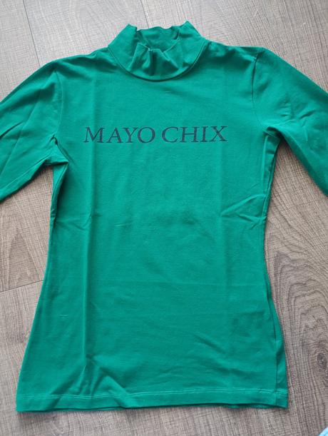 Tričko so stojačikom, mayo chix,s