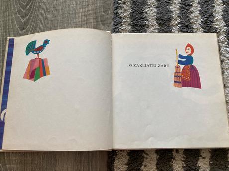 O zakliatej žabe prvé vyd.1981, 