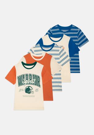 5 pack letných bavlnených tričiek, 134 / 140