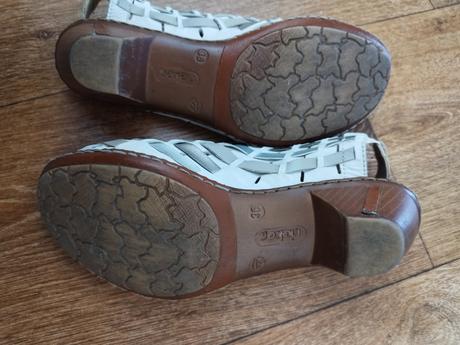 Kožené topánky, rieker,36
