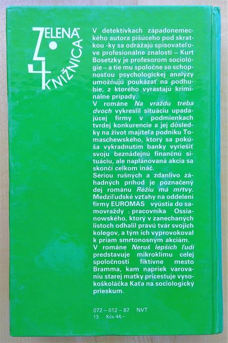 Na vraždu treba dvoch, réžiu má mŕtvy,