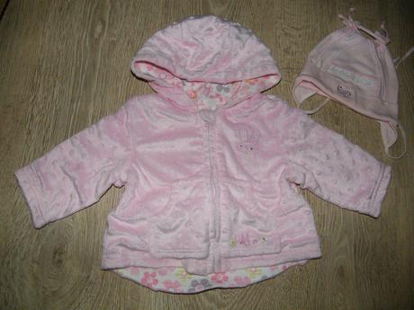 Prechodná zamatová bundička, f&f,68