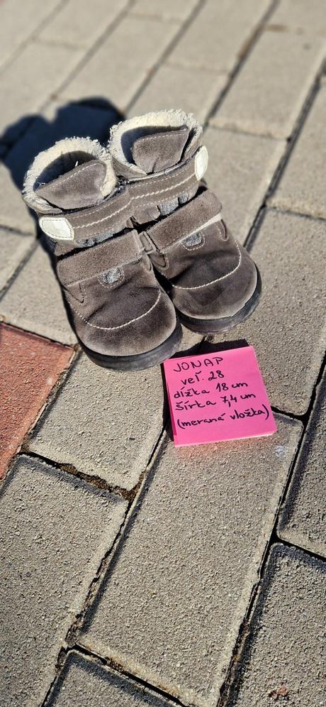 Barefoot jonap zimná obuv veľ. 28, jonap,28