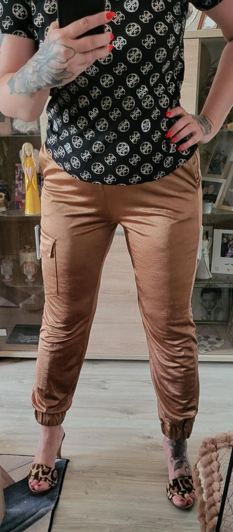 Padavé letné nohavice zara l, zara,l