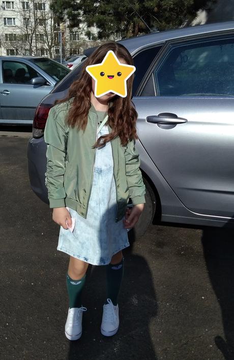 Šatova sukňa, h&m,146