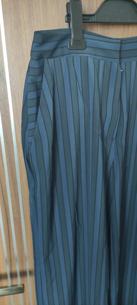 Elegantné široké nohavice atea oceanie, 40