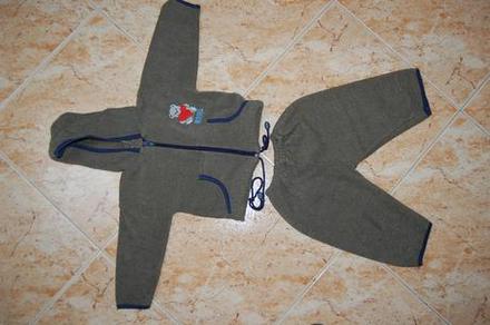 Teplučký kompletik s kapucnou, 86