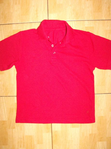 Červená polokošeľa zn. bhs, bhs,116
