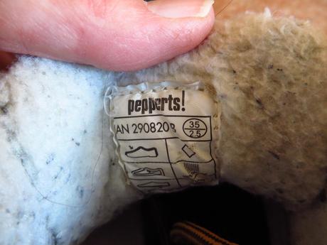 Zateplené topánky na donosenie - veľ. 34, pepperts,34