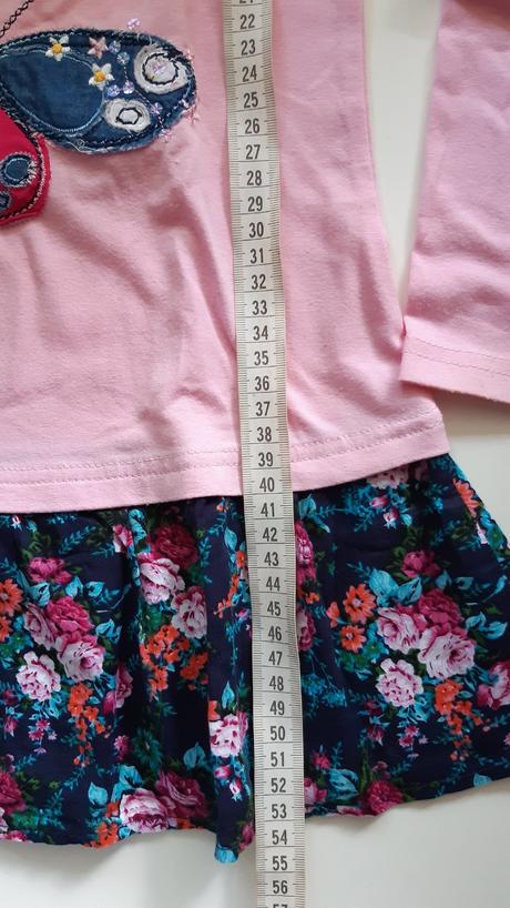 Dievčenské dlhé tričko, 116