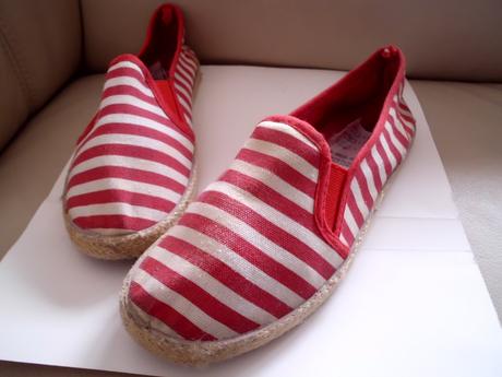 Espadrilky pásik, 37