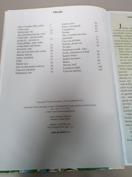 Kniha čarovný mlynček rozprávok, 