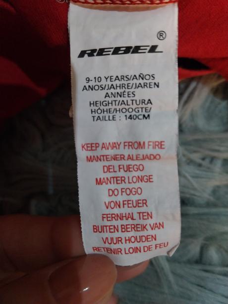 Tričko č.140, rebel,140